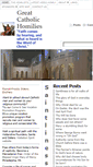 Mobile Screenshot of greatcatholichomilies.com